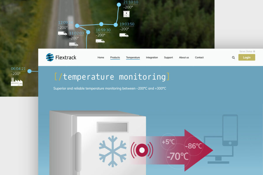 to landingssider flextrack temperature monitoring transportation tracking